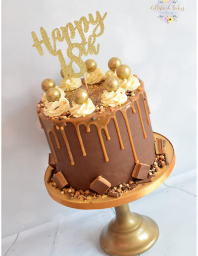 Celebration Cake - Chocolate & Salted Caramel Drip Cake